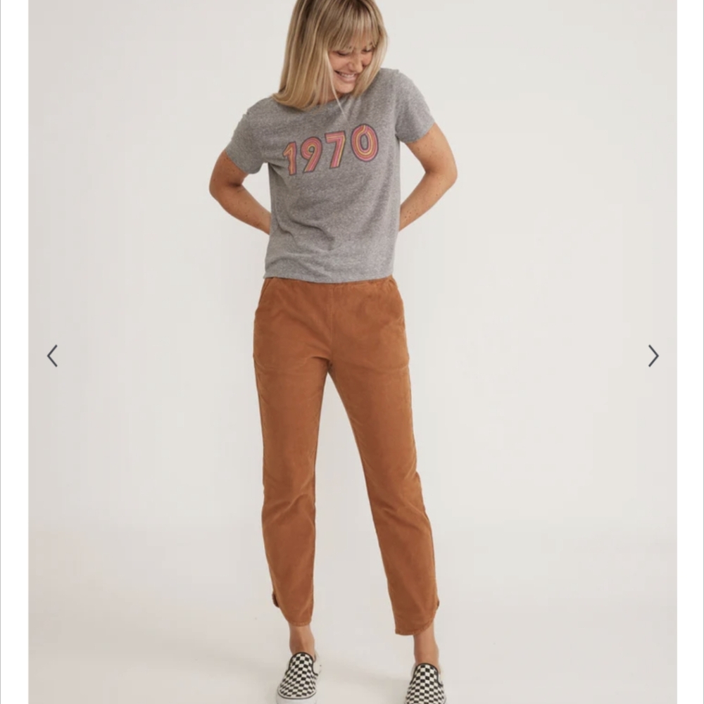 Marine Layer Allison Corduroy Pant M